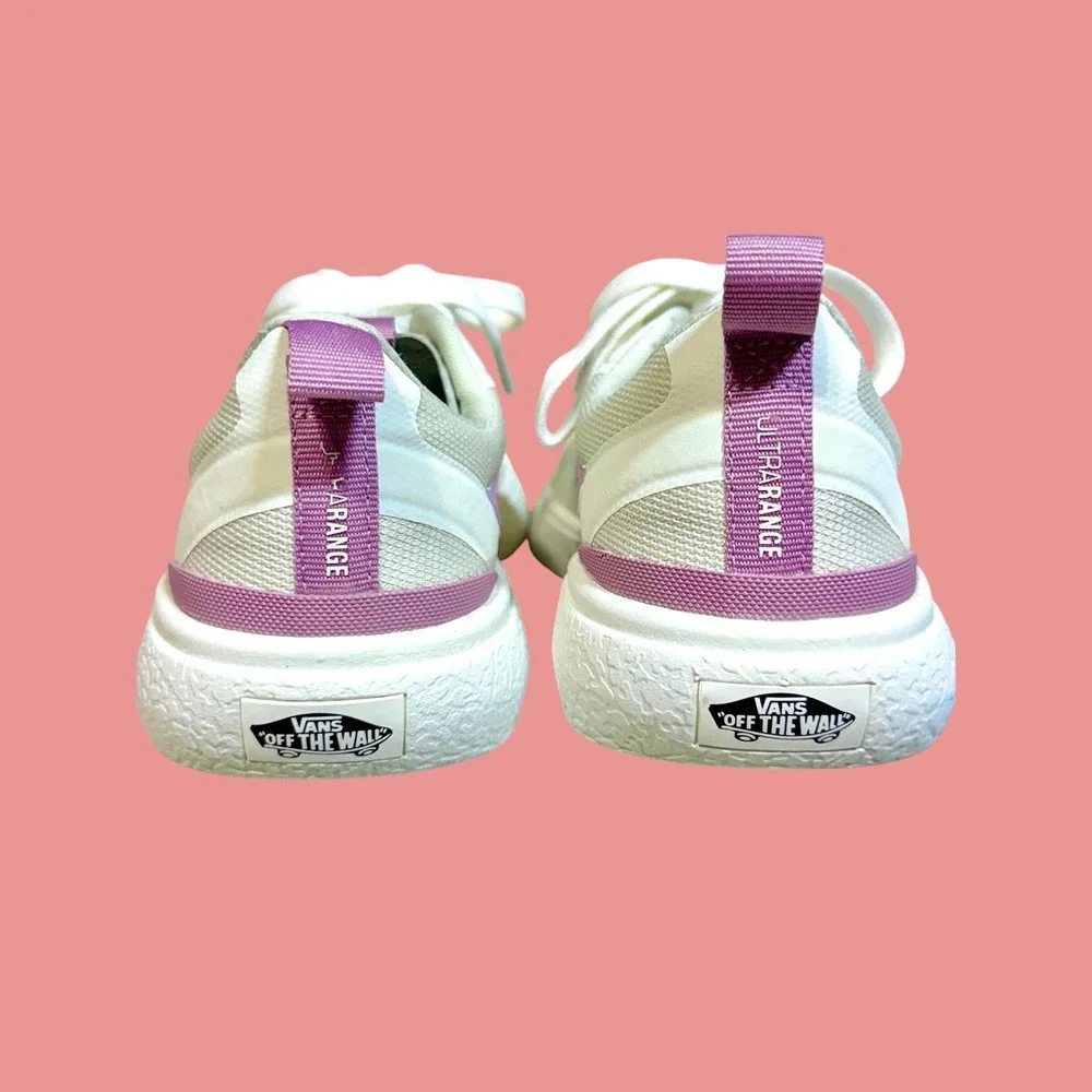 Vans UltraRange EXO Cream Mauve Sneakers Womens 7 Mens 5.5 Excellent